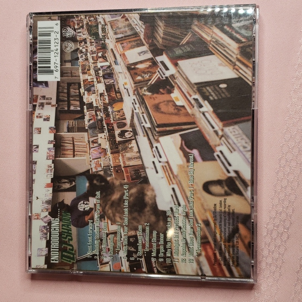 DJ Shadow Entroducing CD - Picture 2 of 6